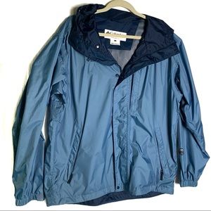 Columbia Men’s Waterproof Jacket Blue Size L
